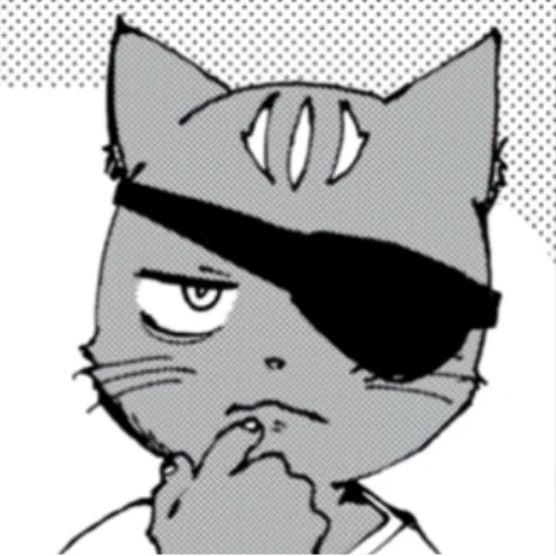 Эмодзи Kuroneko Nyango