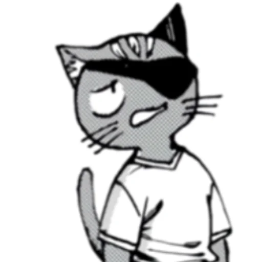 Эмодзи Kuroneko Nyango