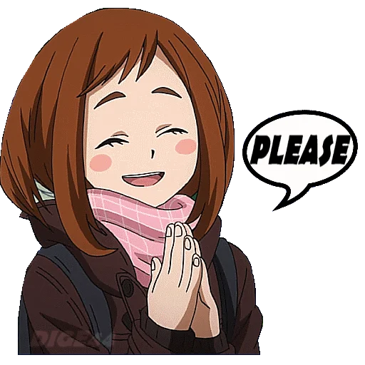 Стикер OCHAKO URARAKA