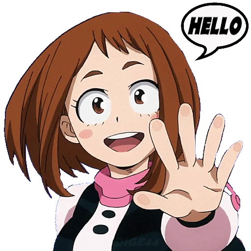 Стикер OCHAKO URARAKA