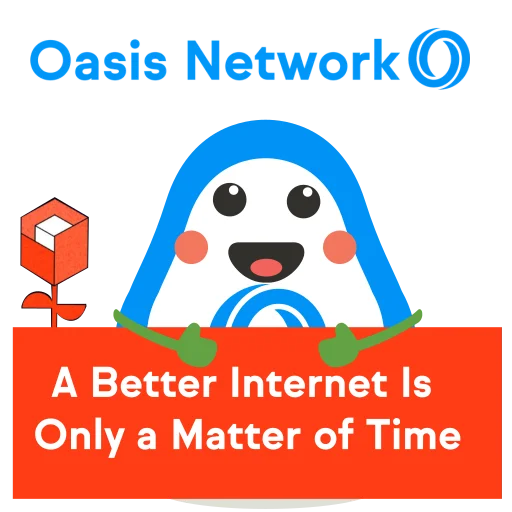 Стикер Oasis Mascot