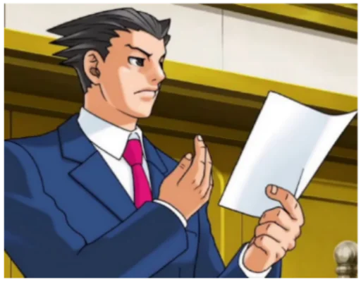Стикер Objection!