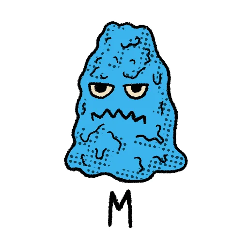 Стикер Ohra Monsters Mood