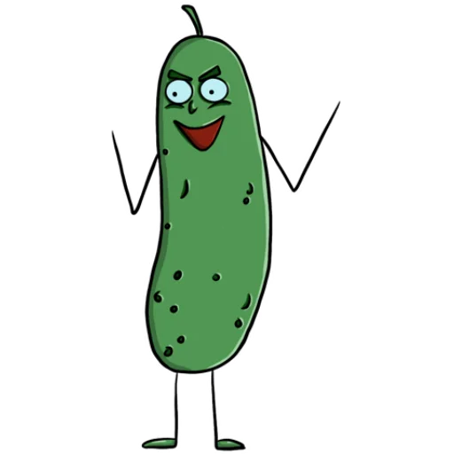 Стикер Огурец Вилс