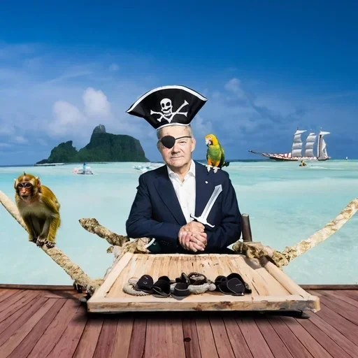 Стикер Olaf Scholz