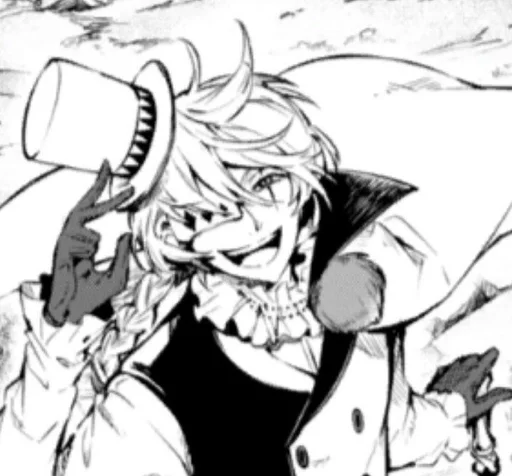 Стикер Bungo stray dogs