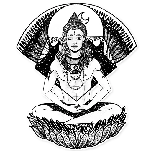 Стикер Olya Balarama Art