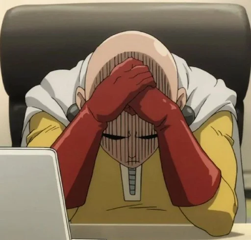 Стикер One Punch Man