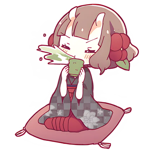 Стикер Ониноко тян