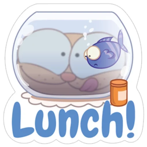 Стикер Orange Cat