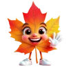 Эмодзи Осенний шрифт HD