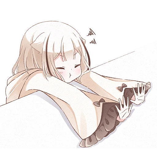 Стикер Сова тян