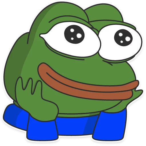 Стикер PEPE Top