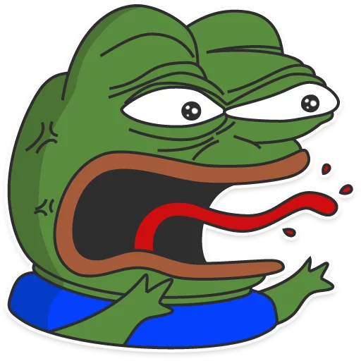 Стикер PEPE Top