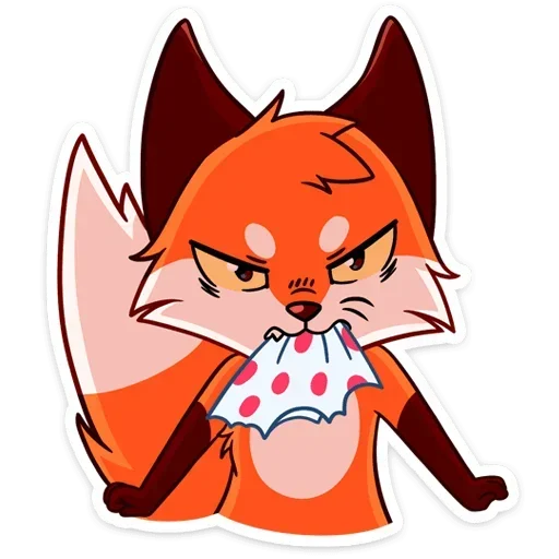 Стикер Паппи 2.0 без надписей