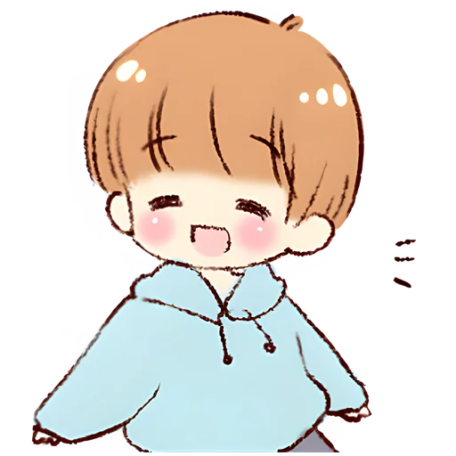 Стикер Парочка кун и тян