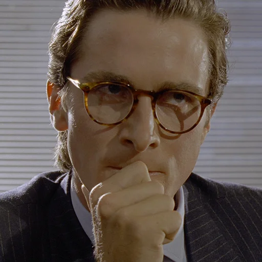 Стикер Patrick Bateman