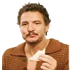 Эмодзи Педро Паскаль