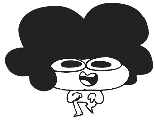 Стикер Sr Pelo