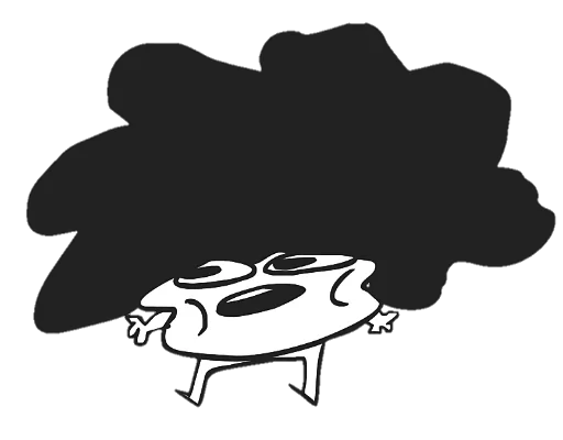 Стикер Sr Pelo