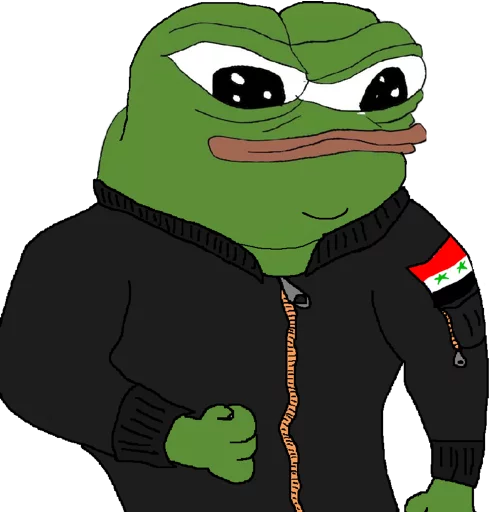 Стикер PEPE MUSTA