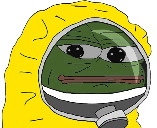 Стикер Pepe Coronavirus