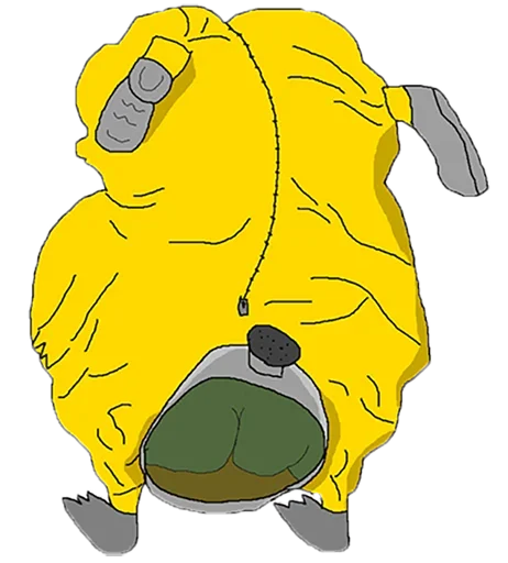 Стикер Pepe Coronavirus