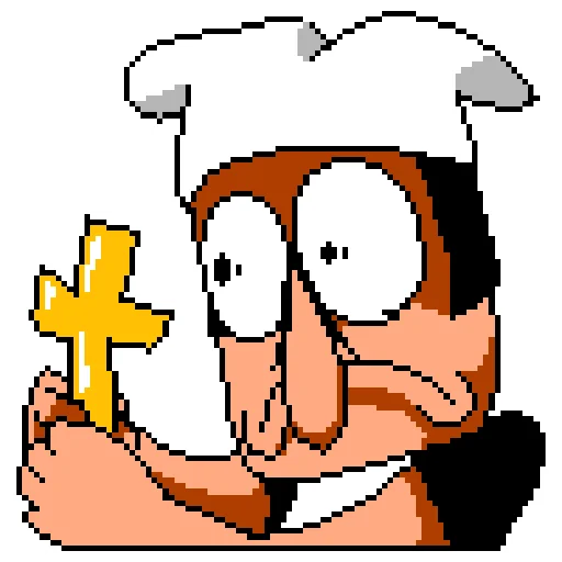 Стикер Пеппино Спагетти от рук