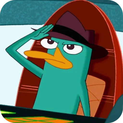 Стикер Perry the Platypus
