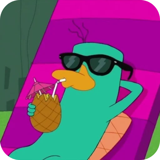 Стикер Perry the Platypus