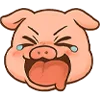 Эмодзи Свиняшка