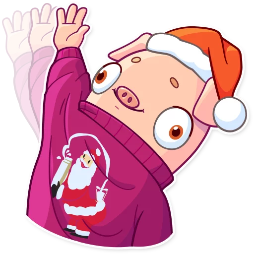 Стикер Mr. Piggy