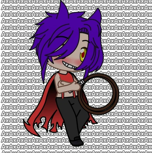 Стикер Gacha life