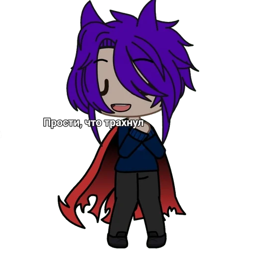 Стикер Gacha life