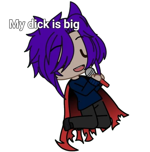 Стикер Gacha life