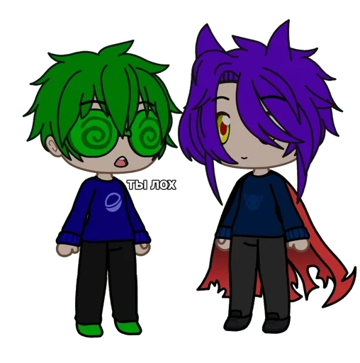 Стикер Gacha life