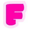 Эмодзи Pink ABC