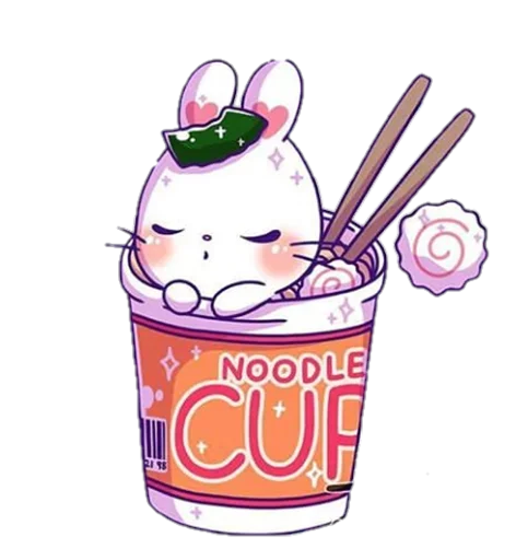 Стикер Pink Bunny