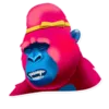 Стикер Pink Gorilla