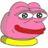 Эмодзи Розовый Пепе