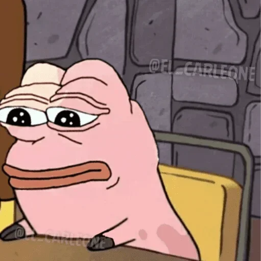 Стикер Pink Pepe