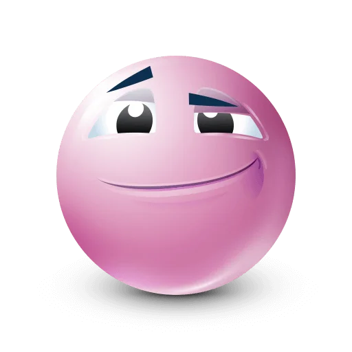 Стикер Pink Face