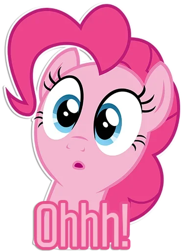 Стикер Pinkie Pink