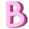 Эмодзи Pink Alphabet | розовый алфавит