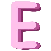 Эмодзи Pink Alphabet | розовый алфавит