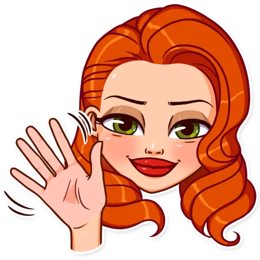 Стикер Pin up Girl