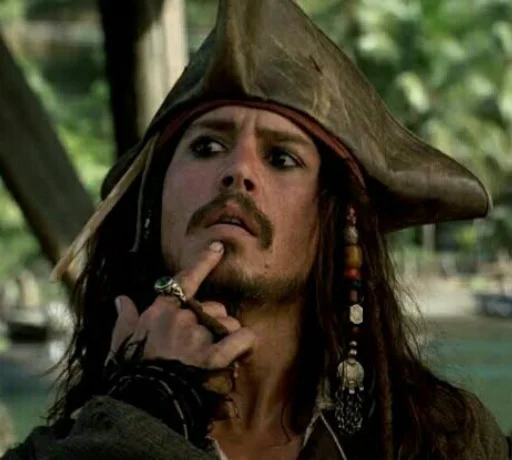 Стикер Pirates of the Caribbean