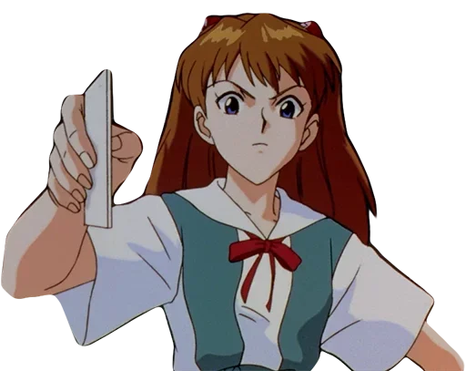 Стикер Аска Лэнгли Сорью