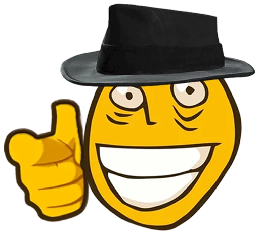 Стикер смайлики папича