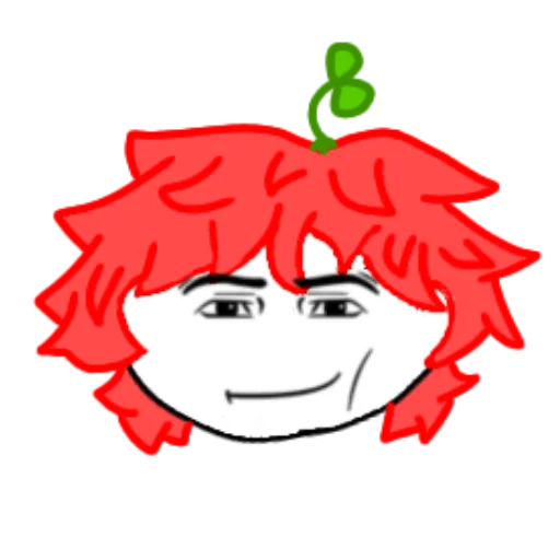 Стикер Помидорка богиня